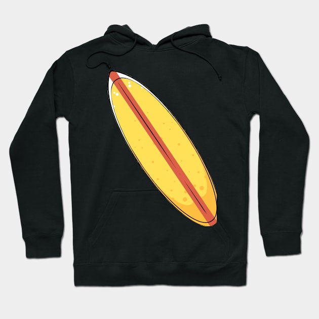 Surfboard Hoodie by fromherotozero